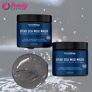  Stem Cells and ,Collagen Acne Treatment Blackhead Removal Oily Skin Solution, Skin Care Tips, Natural Beauty ,Products Dead Sea Minerals Skin Rejuvenation Anti-Aging Benefits. New York Biology Dead Sea Mud Mask
